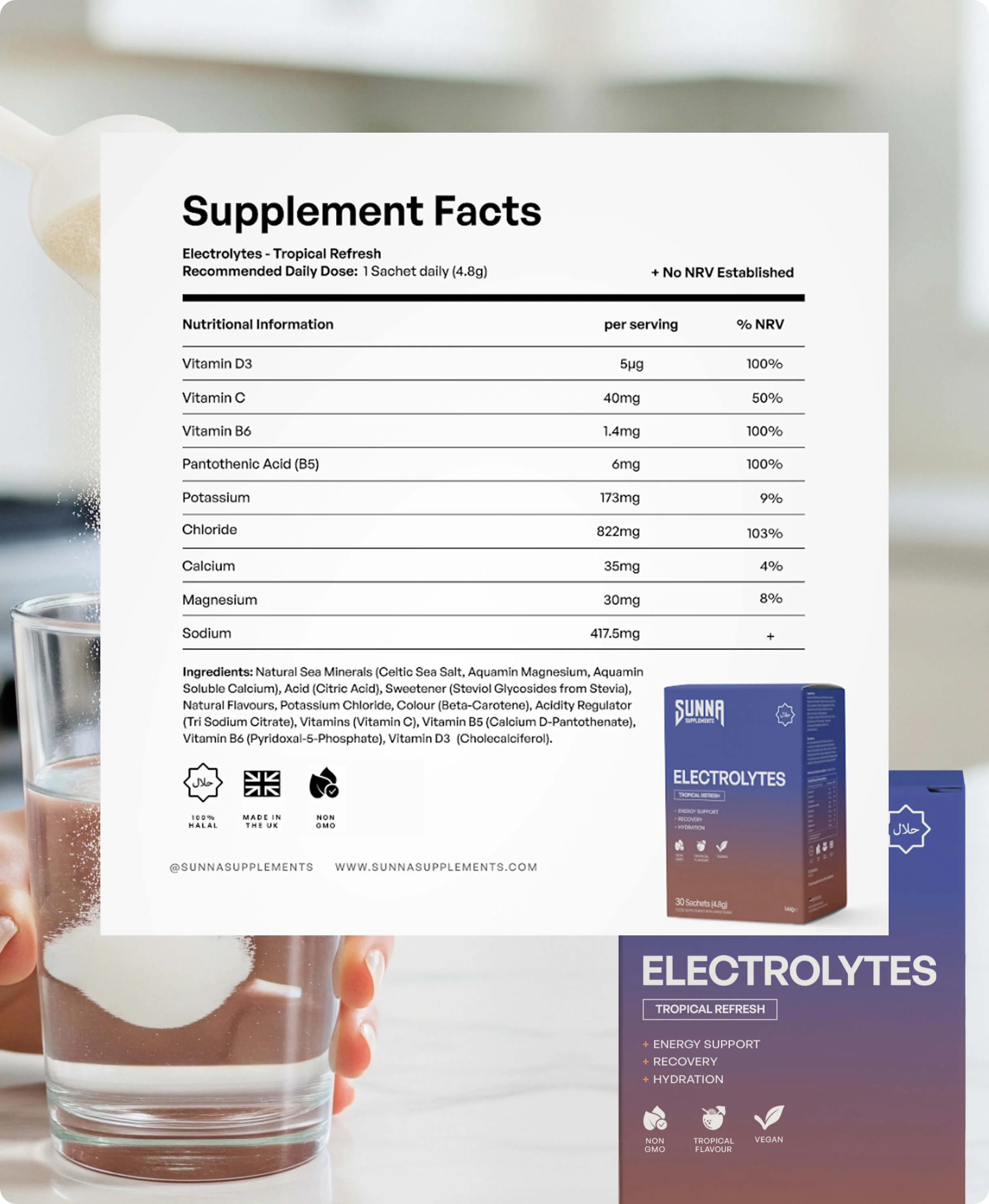Tropical Refresh Electrolytes + 3 FREE Gifts (Worth £50) - Image 3