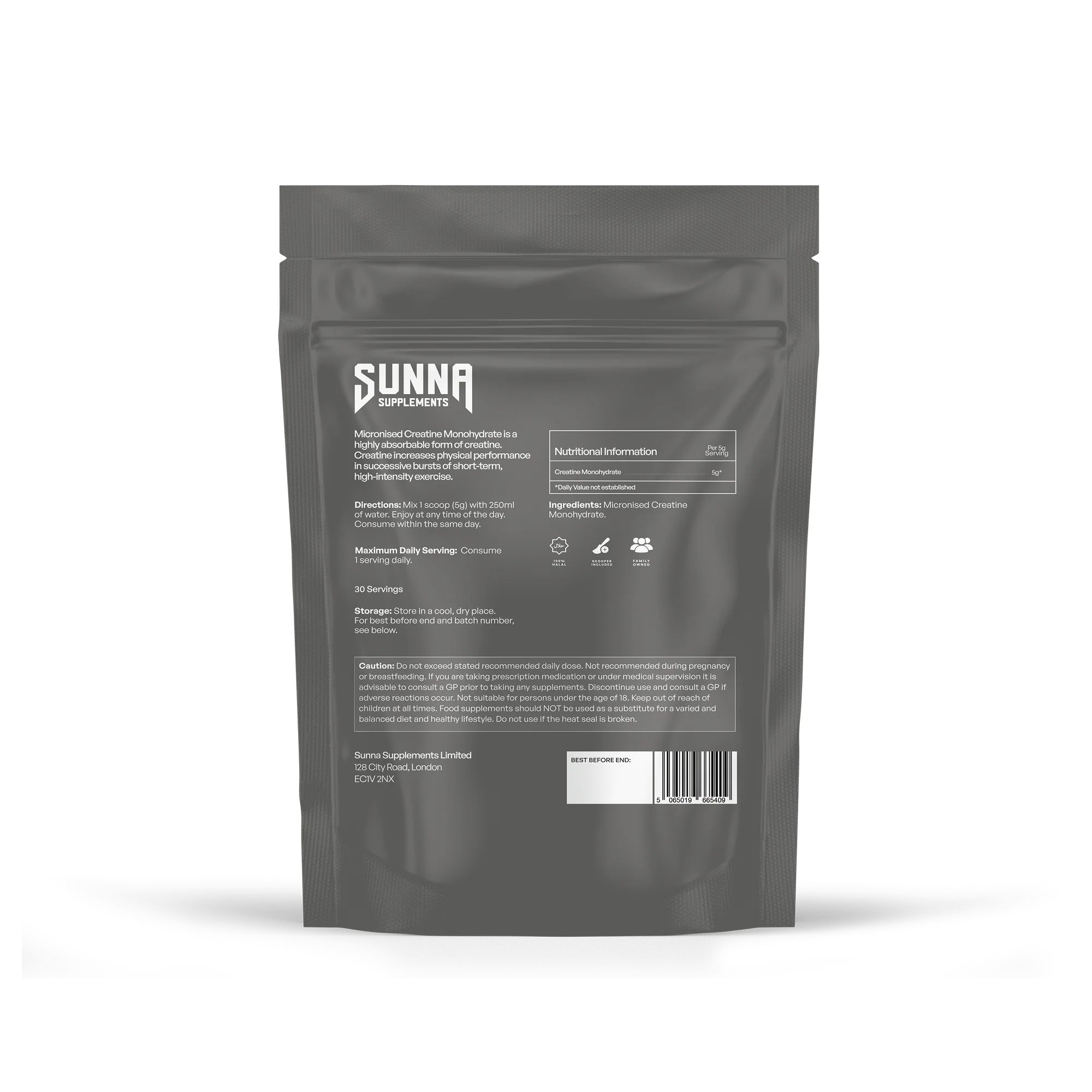 Creatine Monohydrate - Unflavoured - Image 5